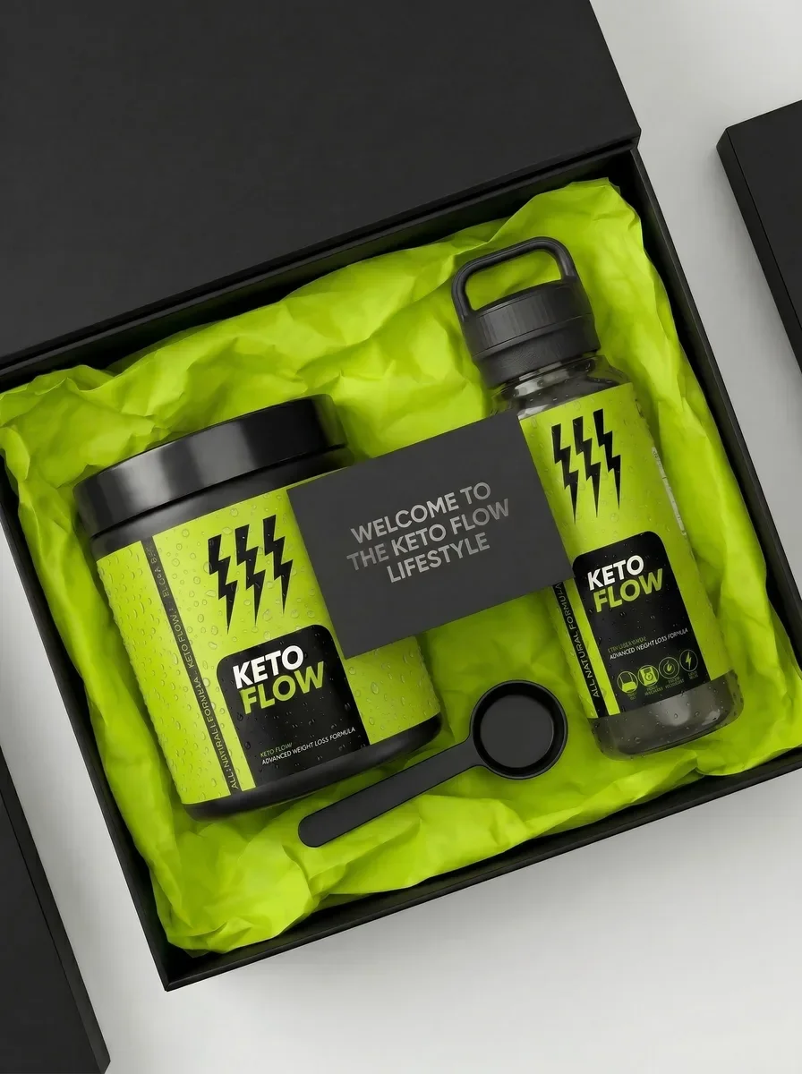 Step one: opening the KetoFlow package